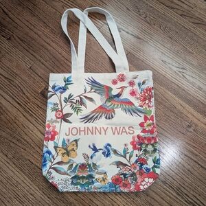 (NEW) Johnny Was Special Edition Canvas Tote